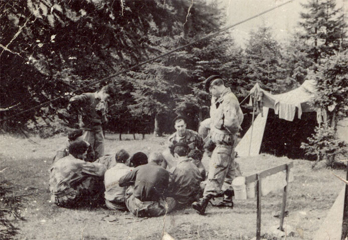 Campo estivo sull'altipiano di Asiago, 15 giugno 1966
