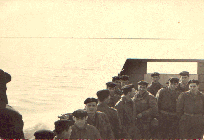 Trasporto a San Nicolò - Lido, 1956