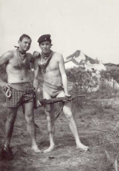 Sul greto dell'Isonzo, estate 1966