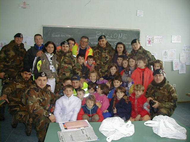 In un asilo del Kosovo