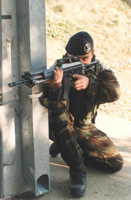 Lagunare in azione nel Kosovo
