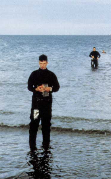 Sulla spiaggia alla "Eolo '98"