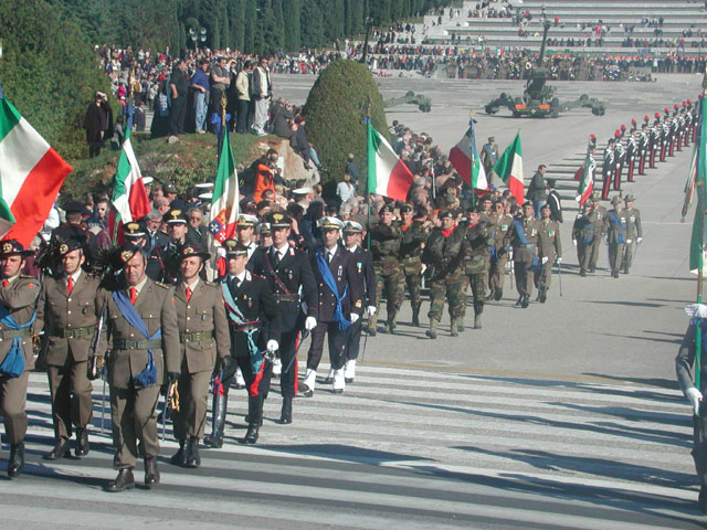 Redipuglia, 4 novembre 2001