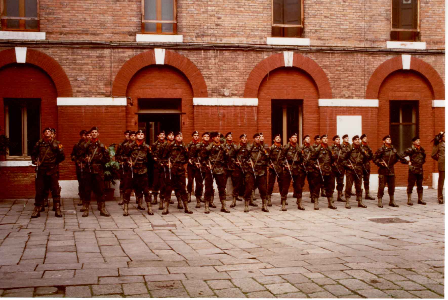 Picchetto d'onore alla Caserma Cornoldi - Venezia