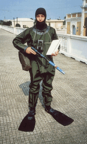 Reggimento Lagunari "Serenissima": esploratore anfibio con muta Africa ~ 1994