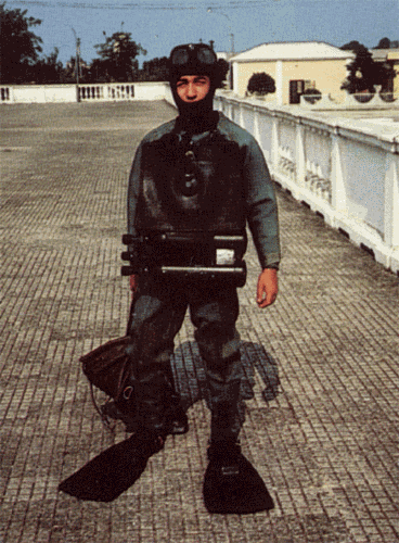Reggimento Lagunari "Serenissima": esploratore anfibio con muta gamma e A.R.O. ~ 1993