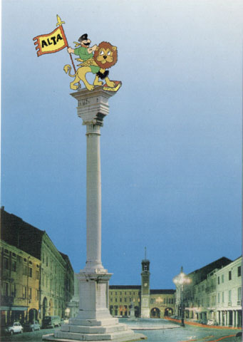 Cartolina 4° Raduno Nazionale Rovigo - 2000