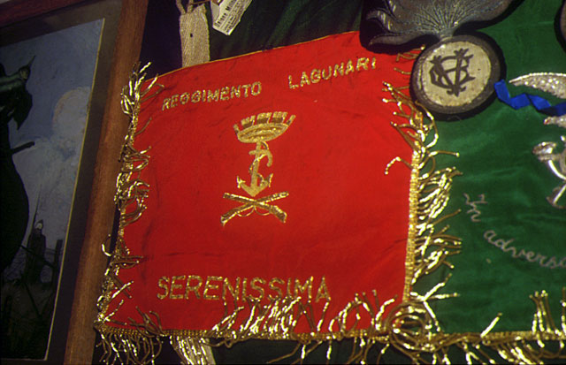 Drappella del Reggimento Lagunari "Serenissima" - Fronte