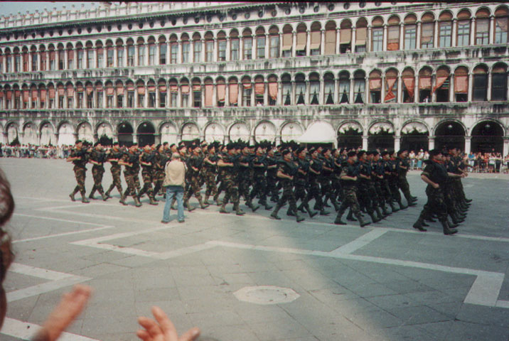 Giuramento solenne 6° scaglione 1995, Piazza San Marco - Venezia, 01 luglio 1995