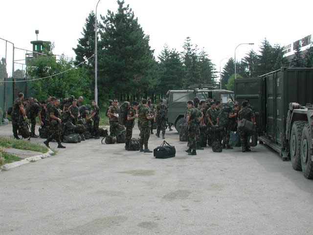 Preparativi per il rientro in Patria