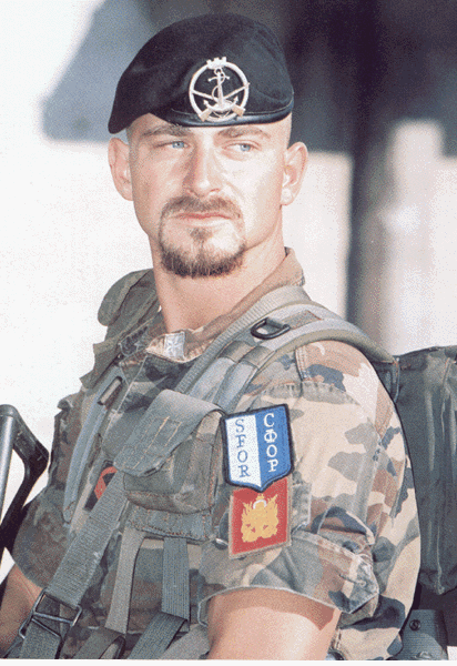 Reggimento Lagunari "Serenissima": lagunare in tenuta da combattimento missione SFOR-Bosnia ~ 1998